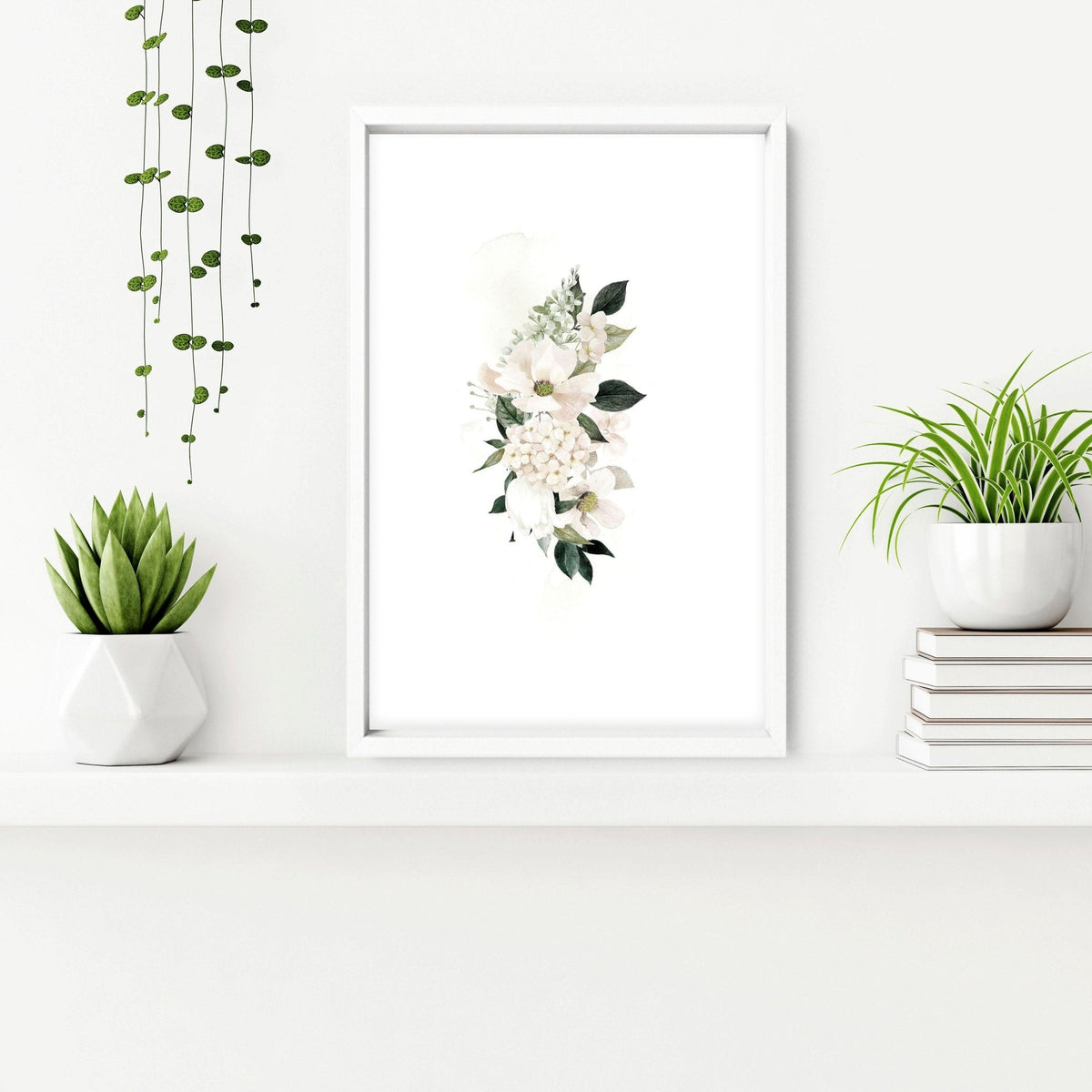 Bathroom Pictures for Wall – Shabby Chic Set of 3