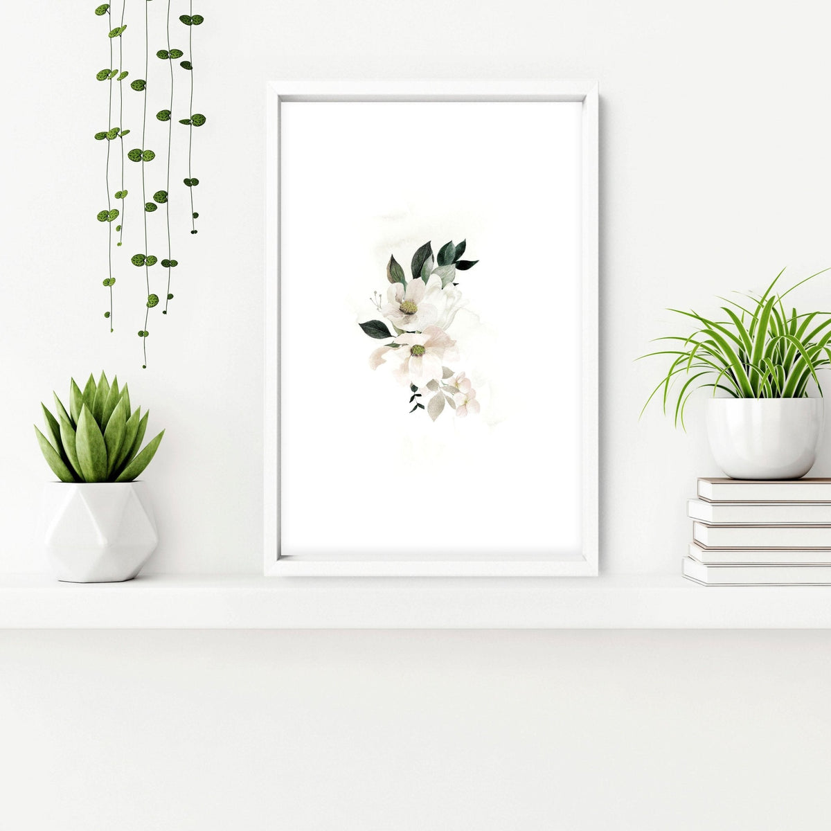 Bathroom Pictures for Wall – Shabby Chic Set of 3