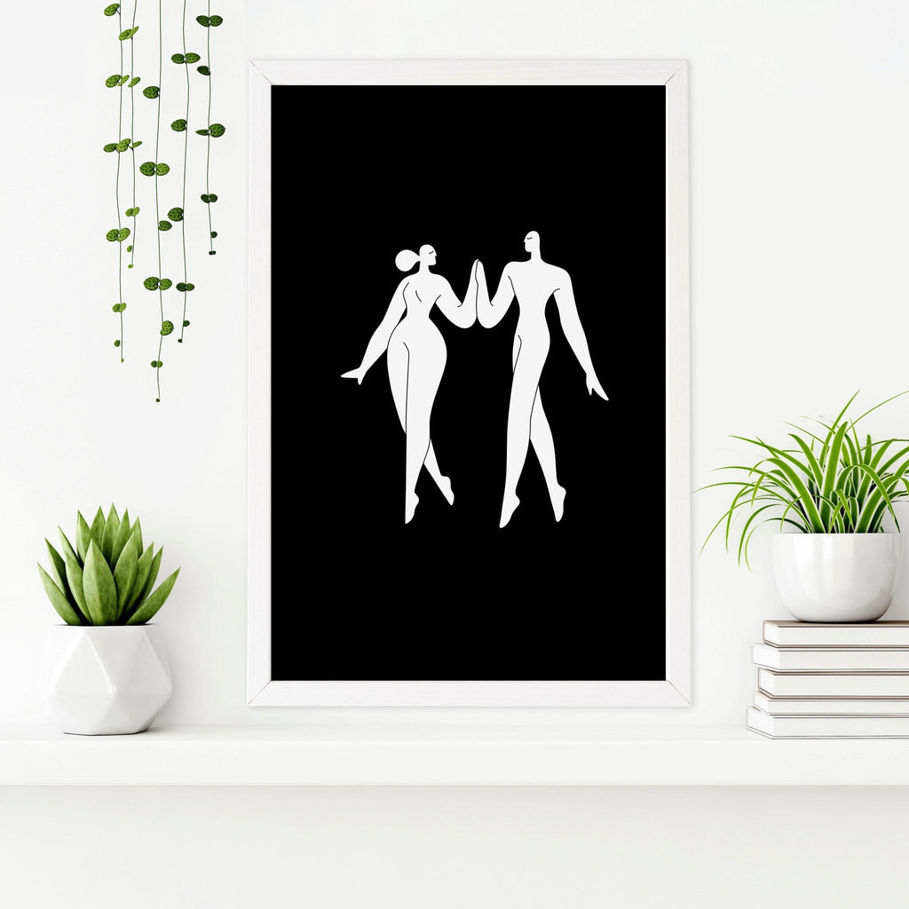 Bathroom Wall Hanging Art | Set of 3 Boho Women Wall art Prints