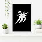 Bathroom Wall Hanging Art | Set of 3 Boho Women Wall art Prints