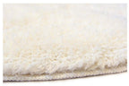 Soft Washable Ivory Shaggy Rug | SA-01