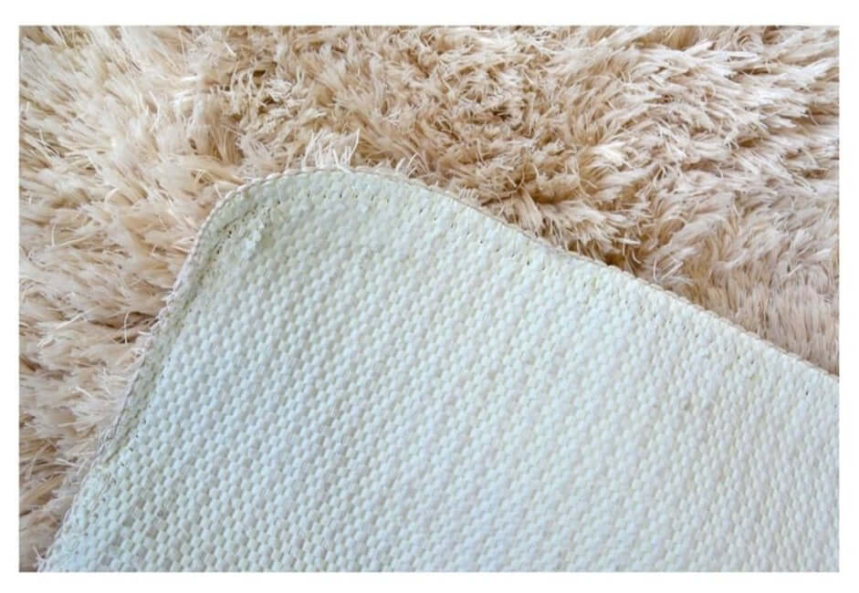 Soft Washable Beige Shaggy Rug | SA-02
