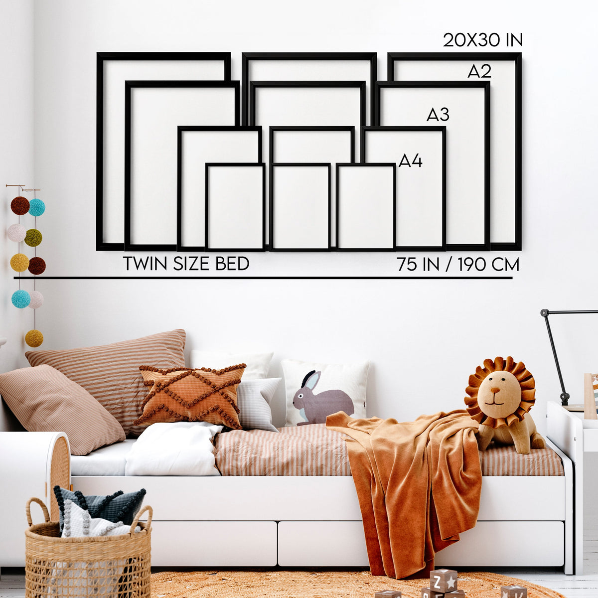 Nursery pictures for wall | wall art print