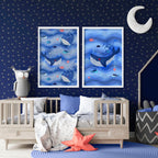 Playroom wall art | set of 2 wall art  for Nursery