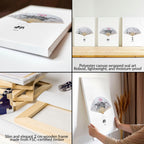 Accent Wall Ideas for Bedroom – Set of 3 Framed Prints