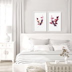 Wall Art for Bedroom Set of 2 | Framed Prints