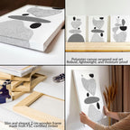Black And White Poster Prints | Set of 3 wall art prints