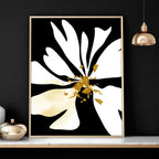 3 Set Wall Art Framed | Black & White Botanical Prints