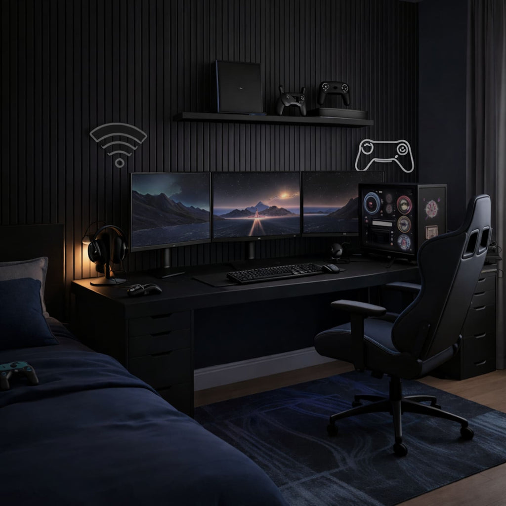 Black Oak Acoustic Wall Panels