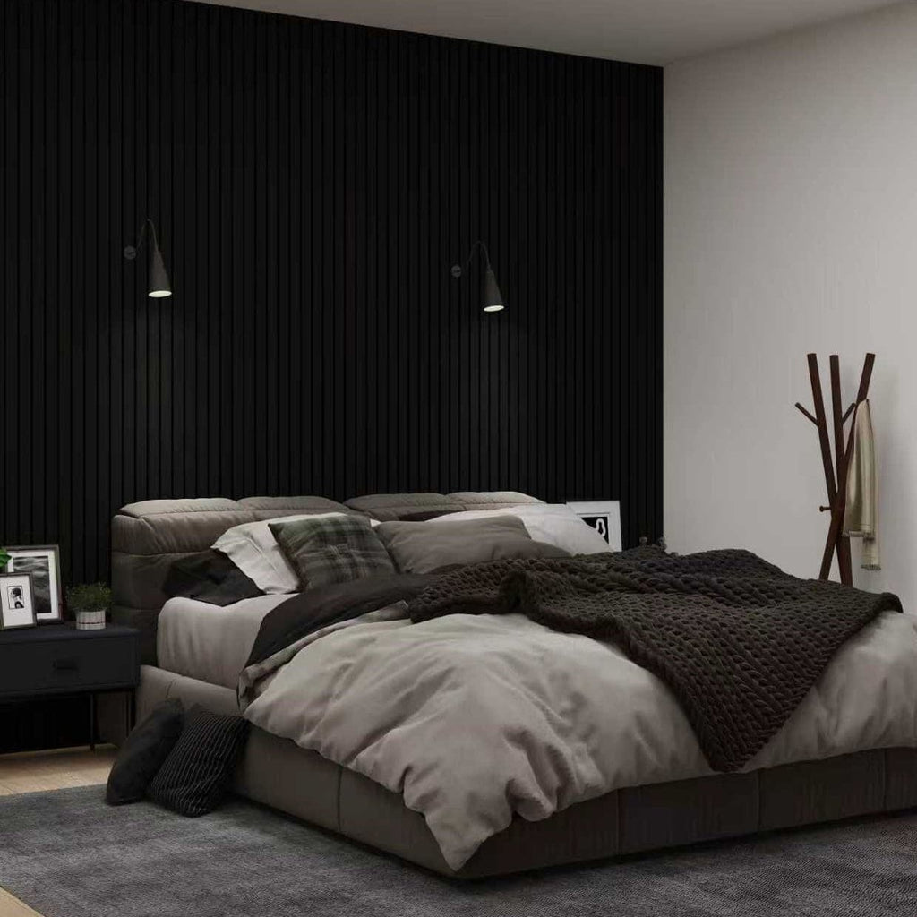 Black Oak Acoustic Wall Panels