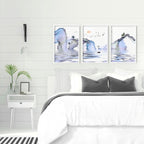 Japan art work | set of 3 framed wall art