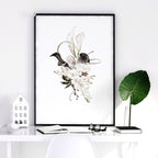 Bedroom Print Ideas – Botanical Set of 3 Wall Art Prints