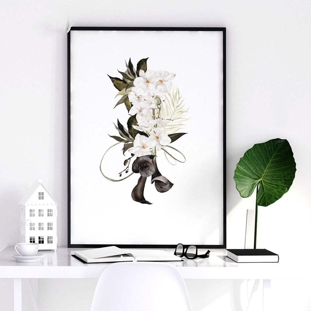 Bedroom Print Ideas – Botanical Set of 3 Wall Art Prints