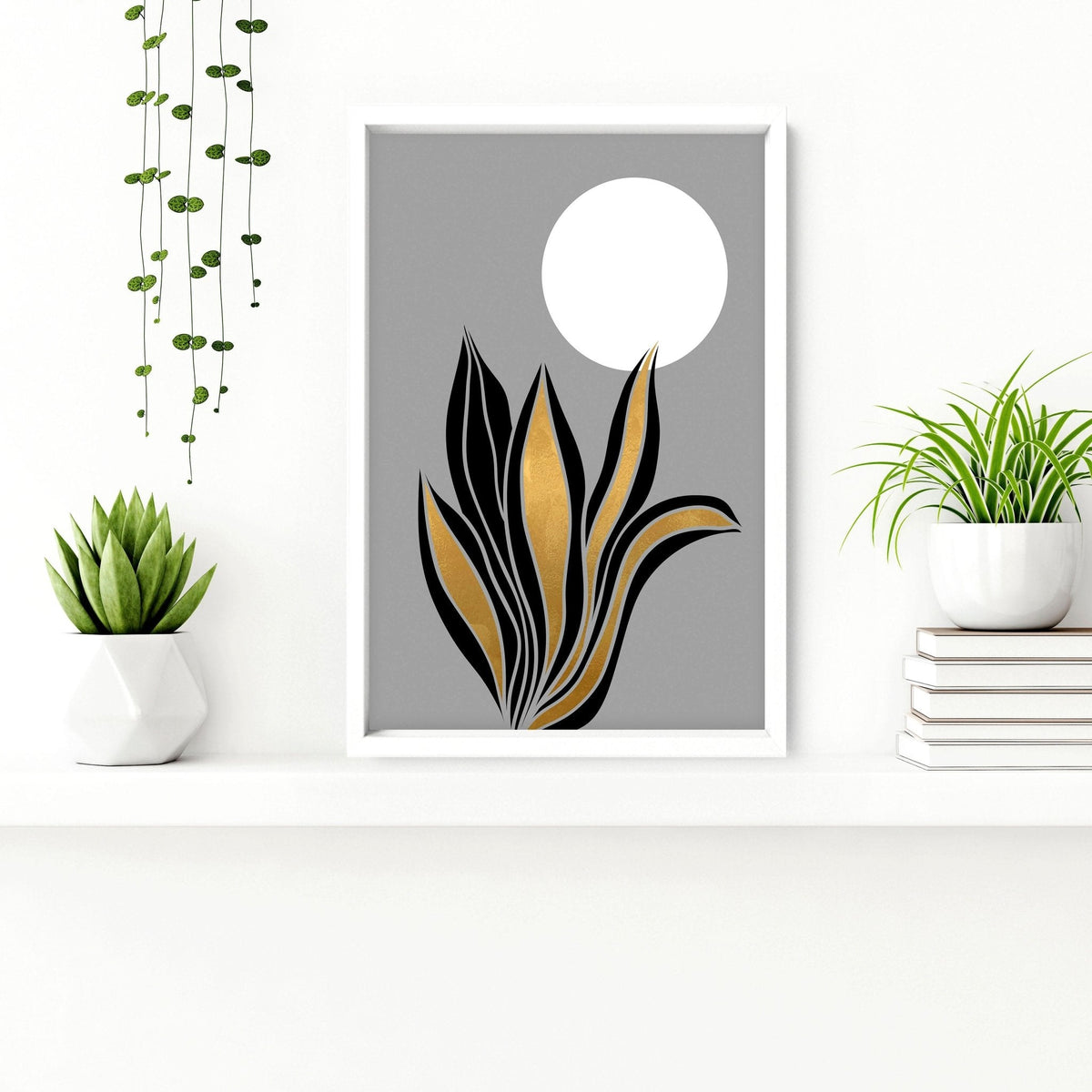 Botanical Pictures for Bathroom – Set of 3 Prints