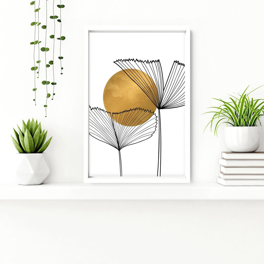 Botanical Pictures for Bathroom – Set of 3 Prints
