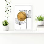 Botanical Pictures for Bathroom – Set of 3 Prints