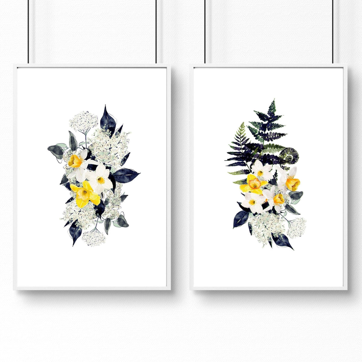 Large artwork | set of 2 pictures for hallway