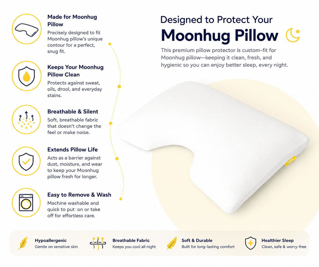 Brightr® MoonHug Pillow protector - MOOAZAA