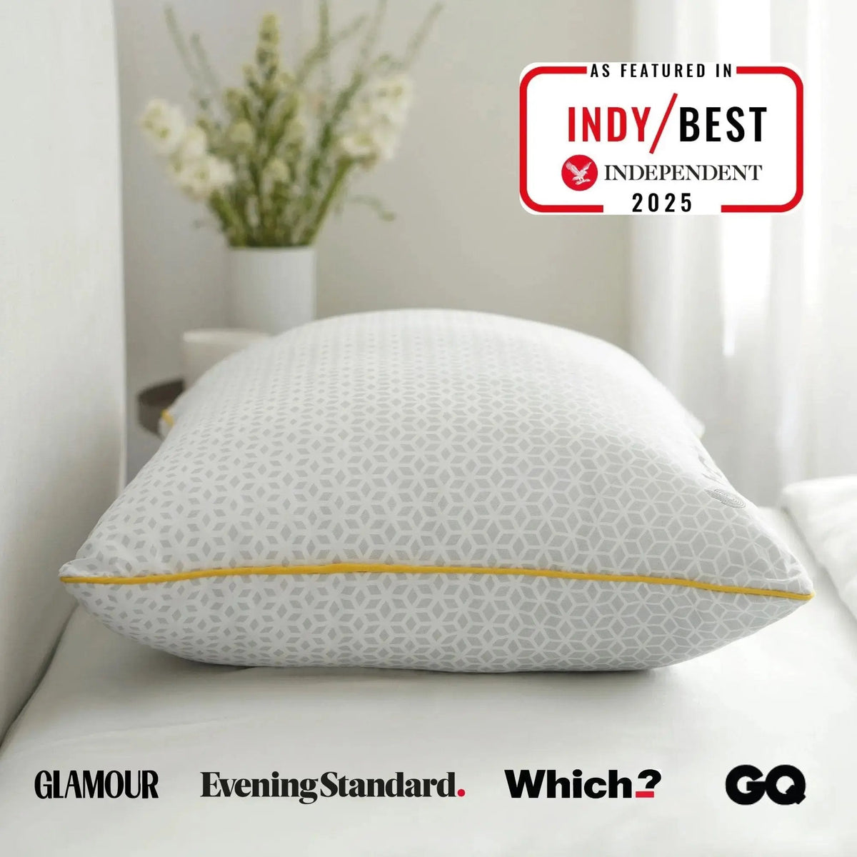 Brightr® Stella Hybrid Adjustable Pillow - MOOAZAA