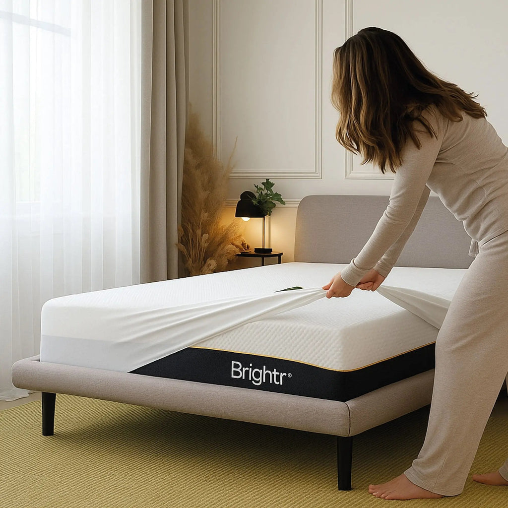 Brightr® Waterproof Mattress Protector - MOOAZAA