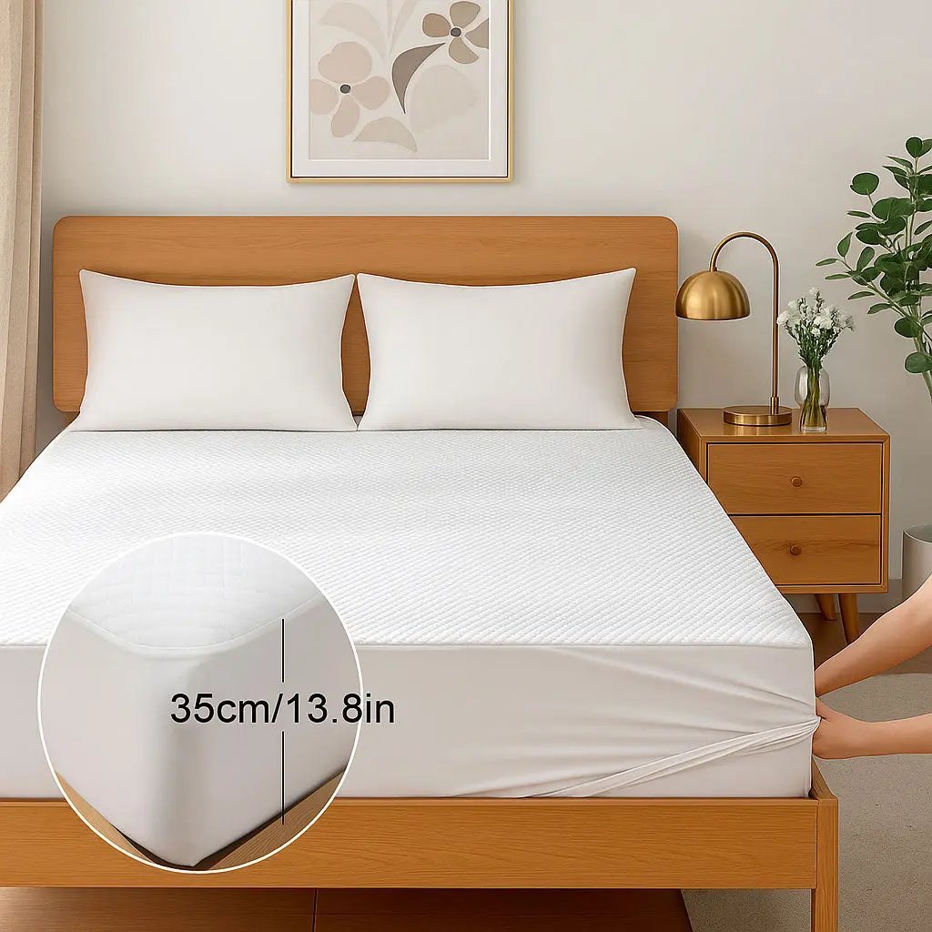Brightr® Waterproof Mattress Protector - MOOAZAA