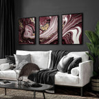Wall art Marble inspired | set of 3 wall art prints