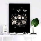 Butterfly Wall Art Decor | Set of 2 Dark Academy Wall art Prints