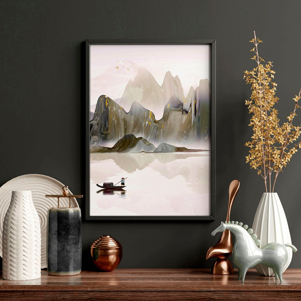 Artwork for Office Walls – Set of 3 Framed Art Prints