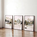 Artwork for Office Walls – Set of 3 Framed Art Prints