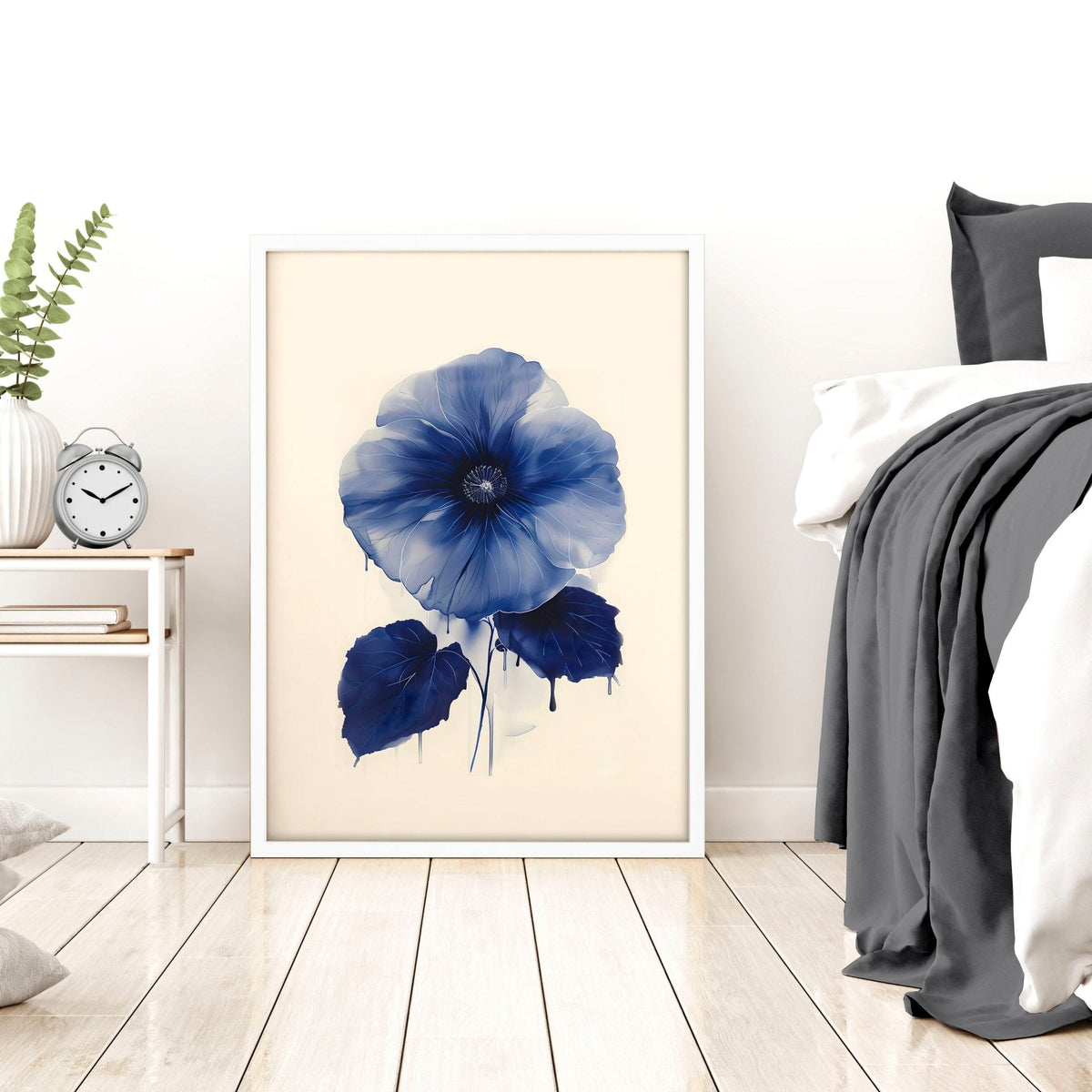 Canvas Floral Print | Set of 2 Botanical Wall art Prints