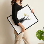 Canvas Framed Wall Art | Set of 3 Botanical Wall art Prints