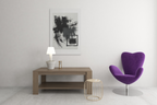 Minimal Abstract Wall Art  - Bold Black Brushstroke Canvas