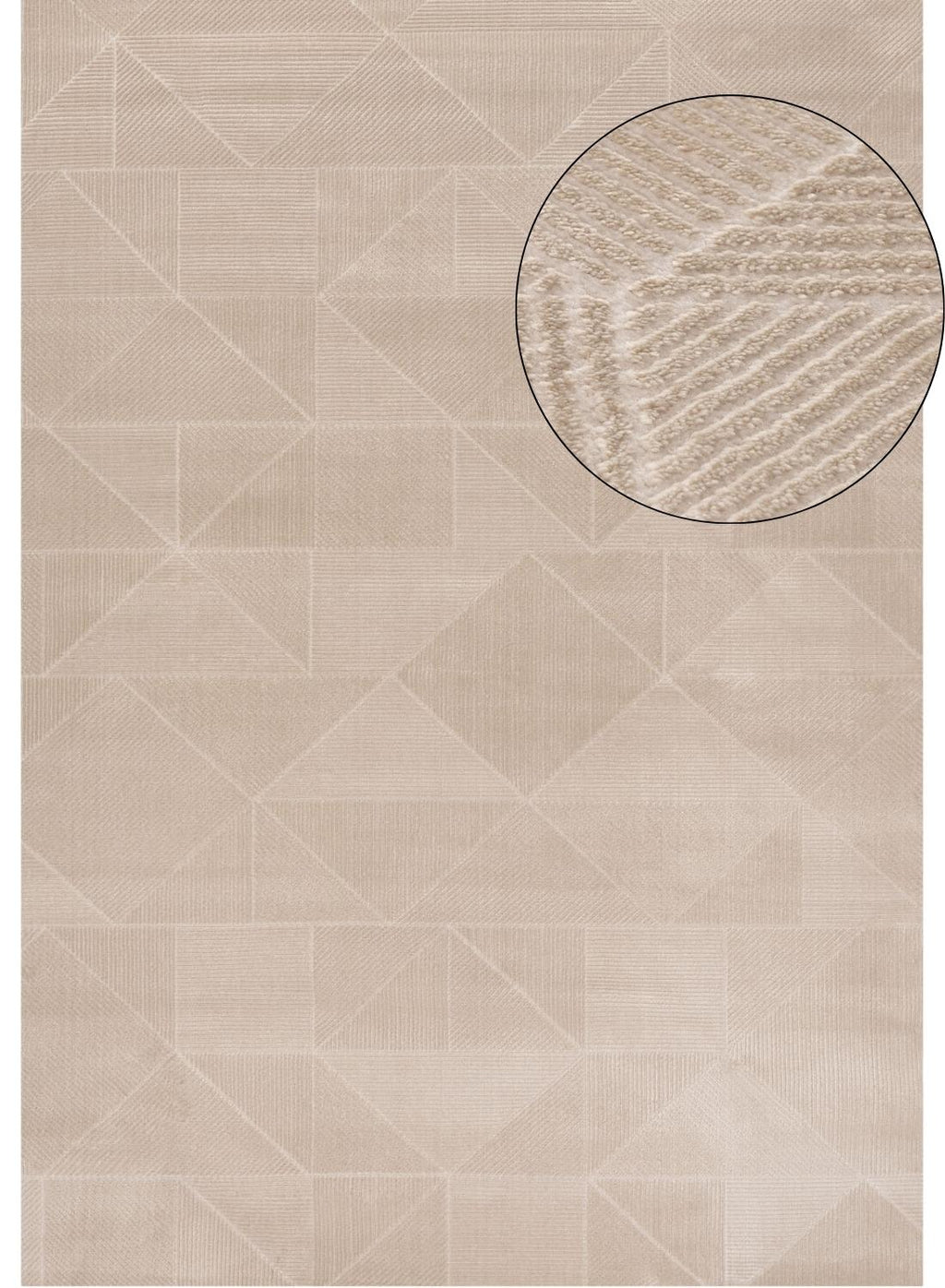 Carmel Beige Rug Abstract | 6000 - MOOAZAA