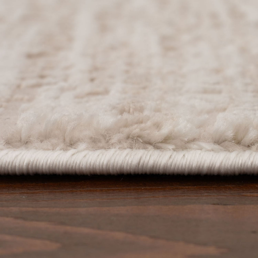 Carmel Cream-Beige Abstract Rug | 6030 - MOOAZAA