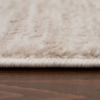 Carmel Cream-Beige Abstract Rug | 6030 - MOOAZAA