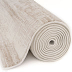 Carmel Cream-Beige Abstract Rug | 6030 - MOOAZAA