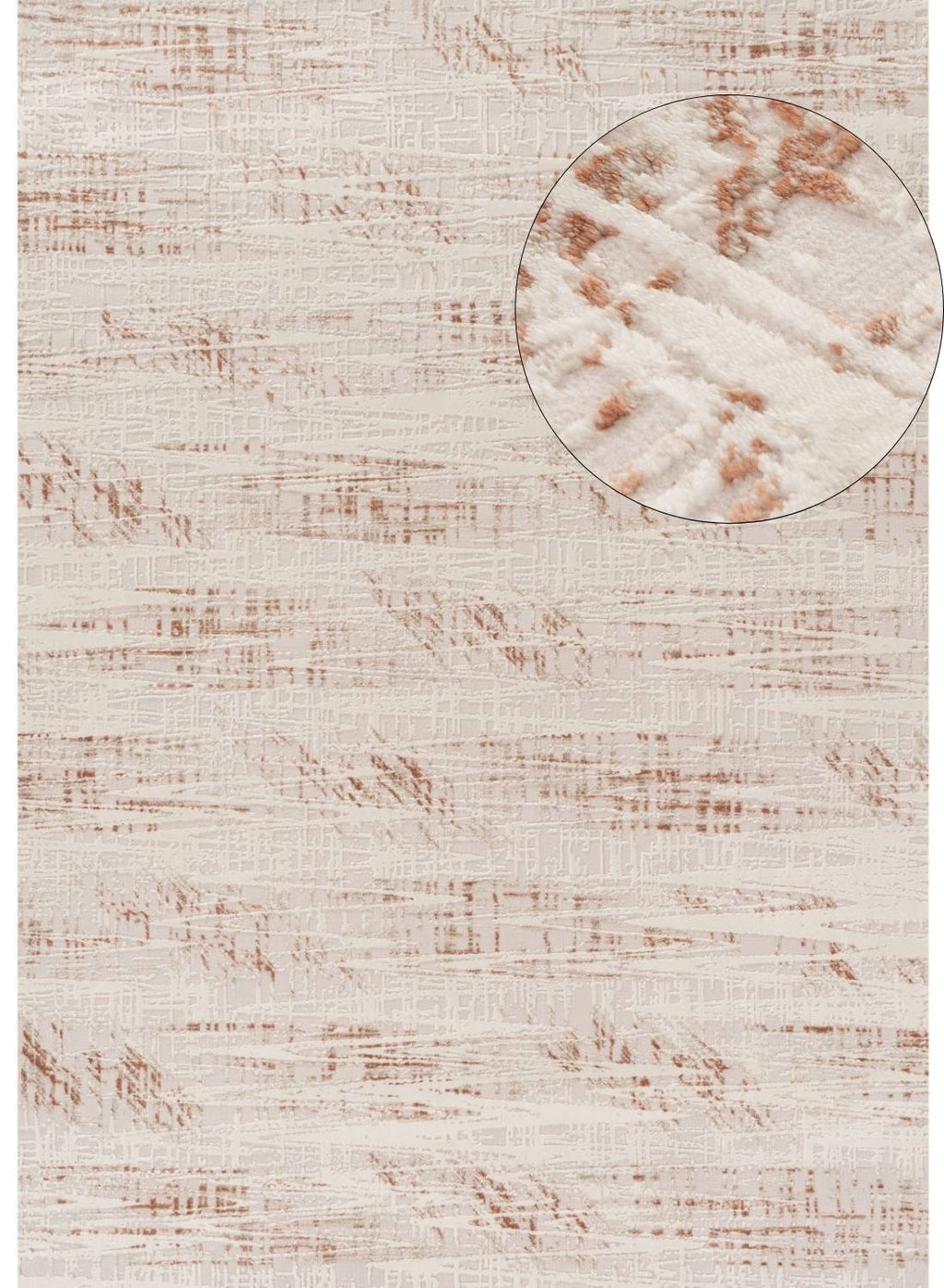 Carmel Cream-Terra Abstract Rug | 6030 - MOOAZAA