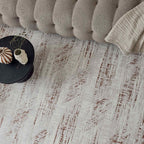 Carmel Cream-Terra Abstract Rug | 6030 - MOOAZAA