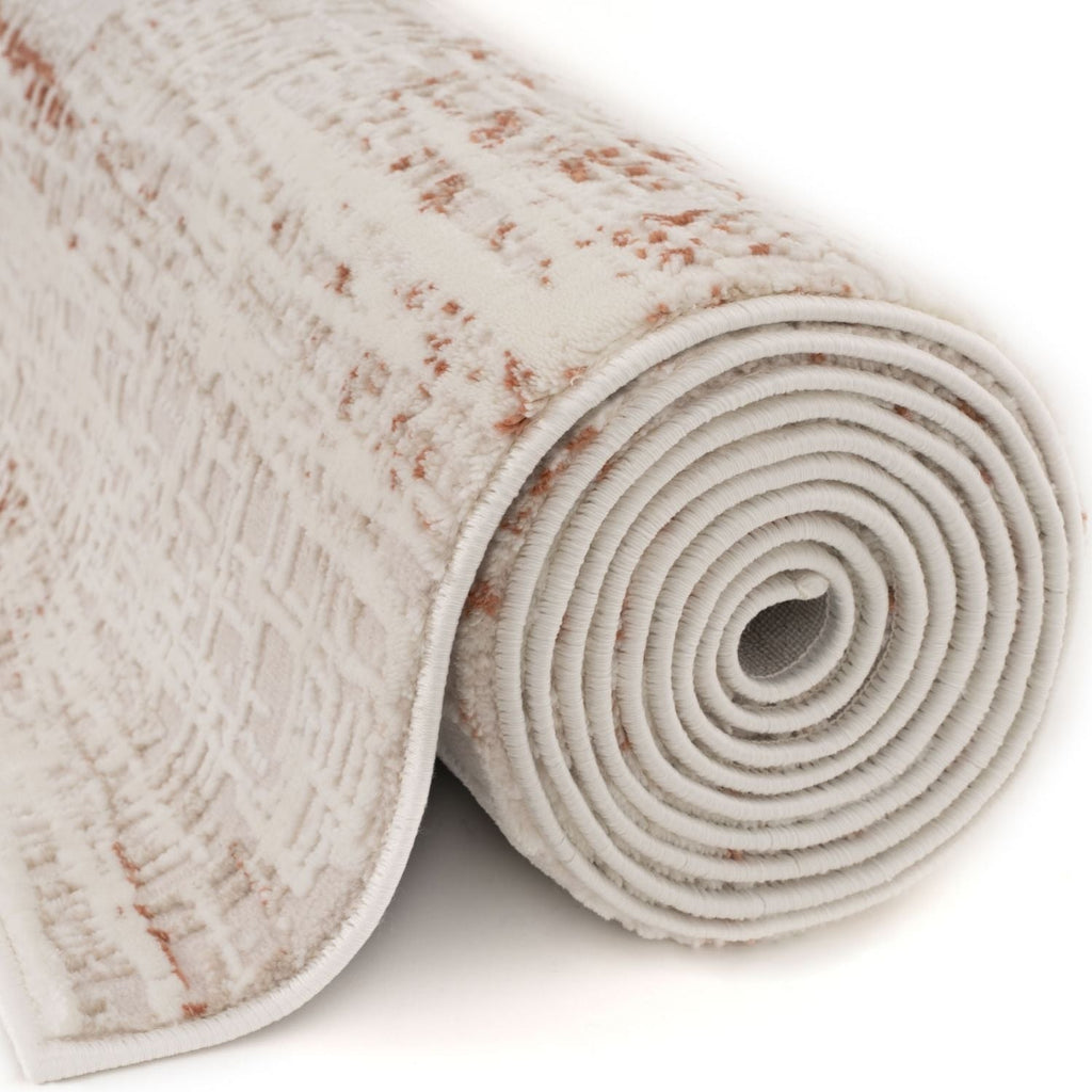 Carmel Cream-Terra Abstract Rug | 6030 - MOOAZAA