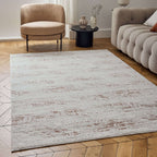 Carmel Cream-Terra Abstract Rug | 6030 - MOOAZAA