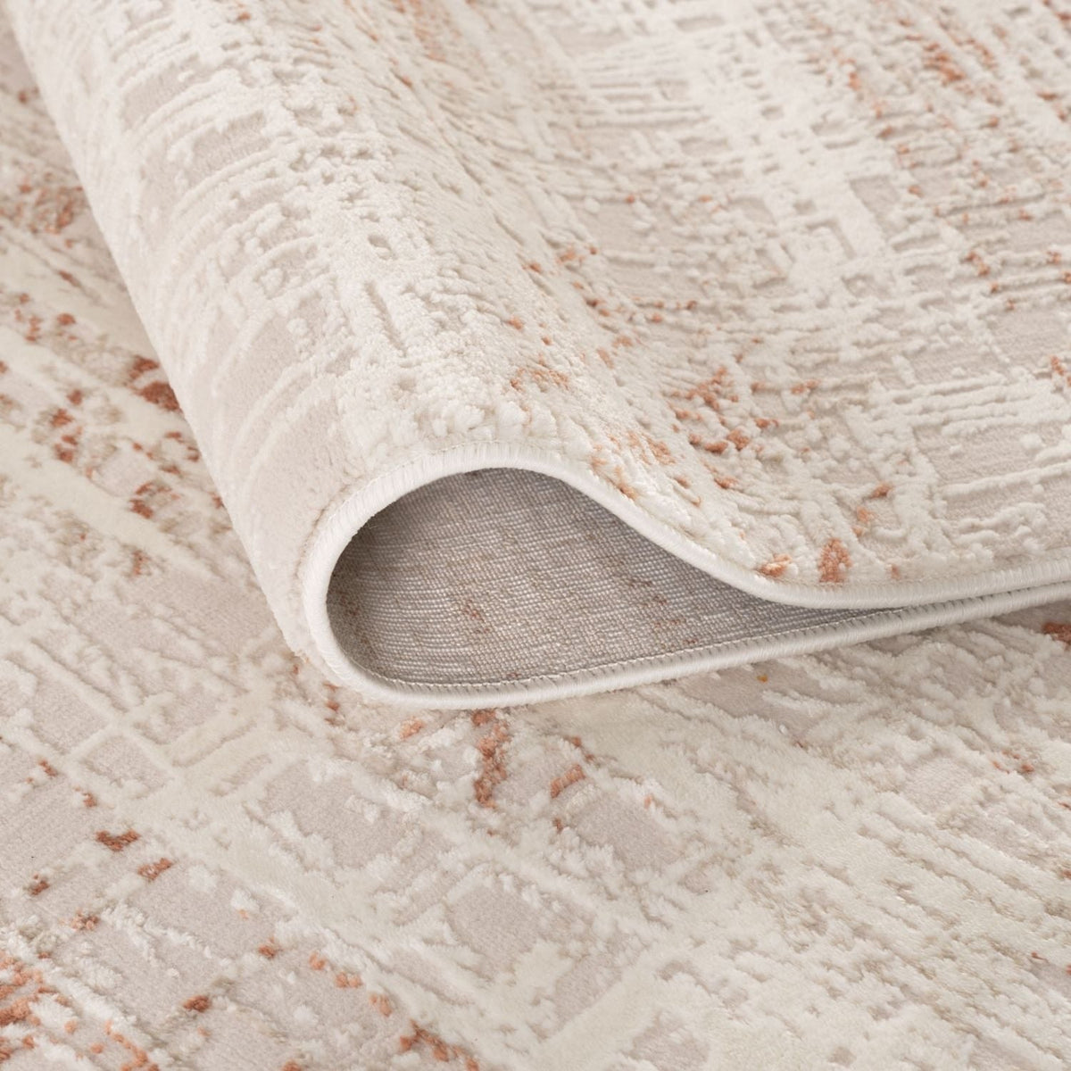 Carmel Cream-Terra Abstract Rug | 6030 - MOOAZAA