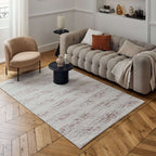 Carmel Cream-Terra Abstract Rug | 6030 - MOOAZAA