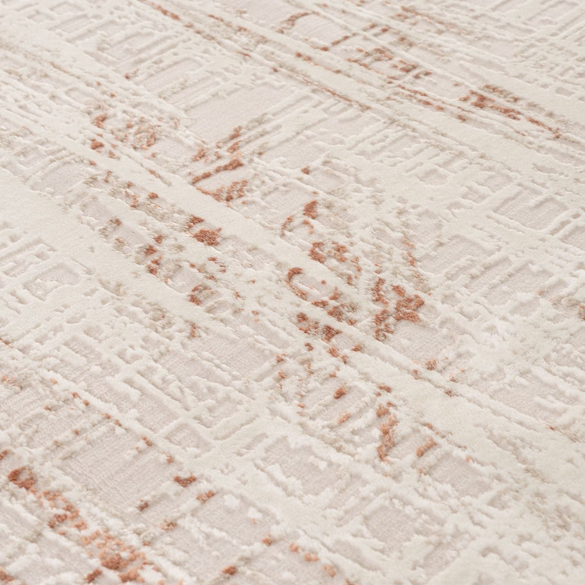 Carmel Cream-Terra Abstract Rug | 6030 - MOOAZAA