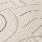 Carmel Cream-Terra Geometric Rug | 6070 - MOOAZAA