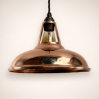 Cawston Handspun Solid Copper Coolicon Lampshade Pendant Light - 11 Inch - MOOAZAA