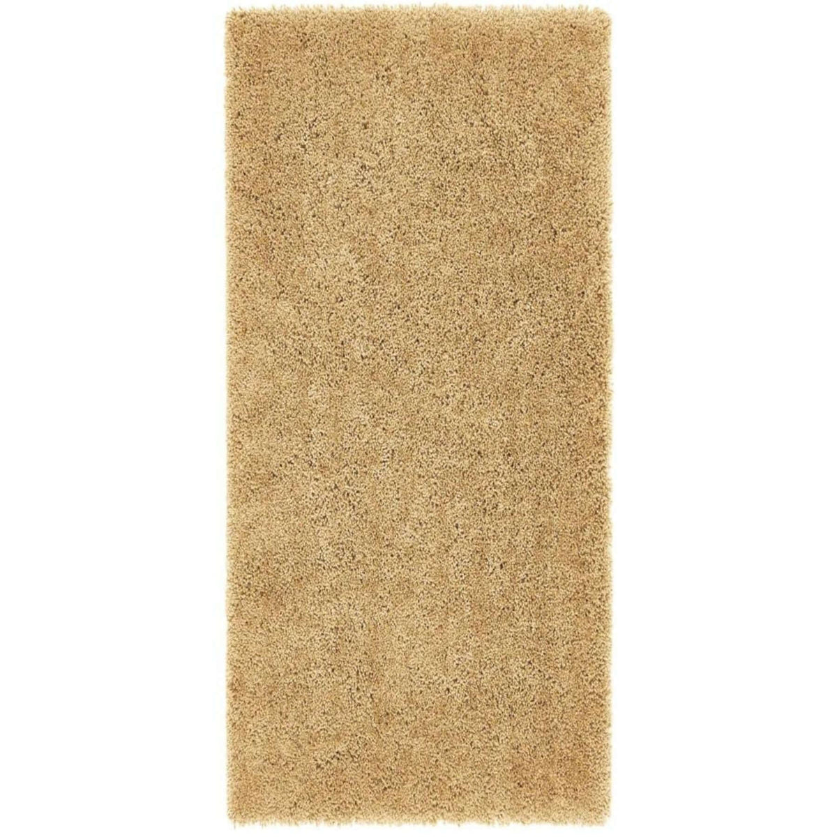 Beige rug on a white background