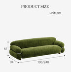 Chie Two Seater, Three Seater Sofa, Chenille - MOOAZAA