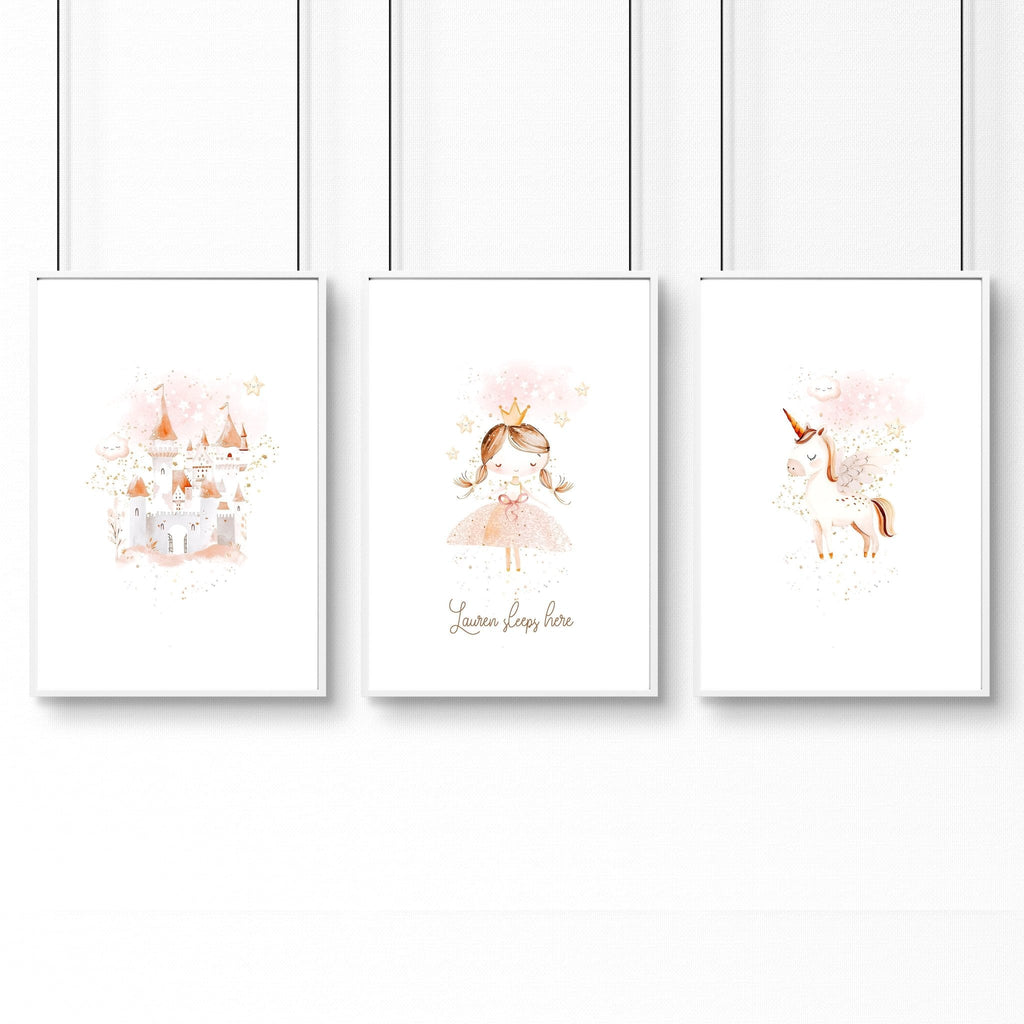 Childrens Wall Prints | Set of 3 wall art prints