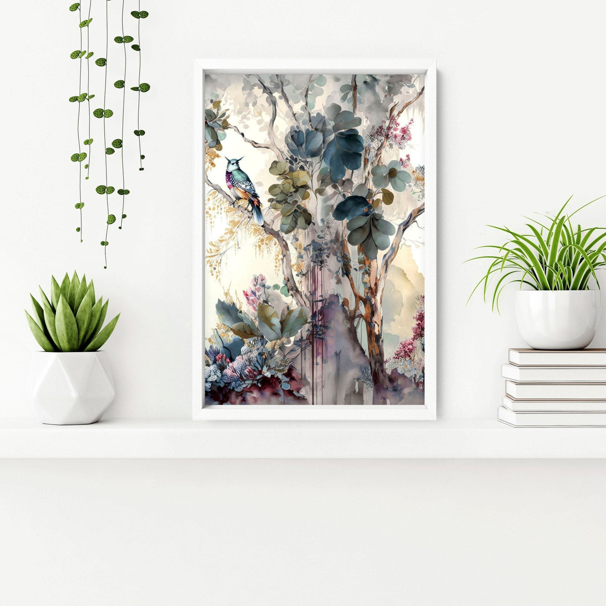 Bathroom Prints Set of 3 | Chinoiserie Wall Art UK
