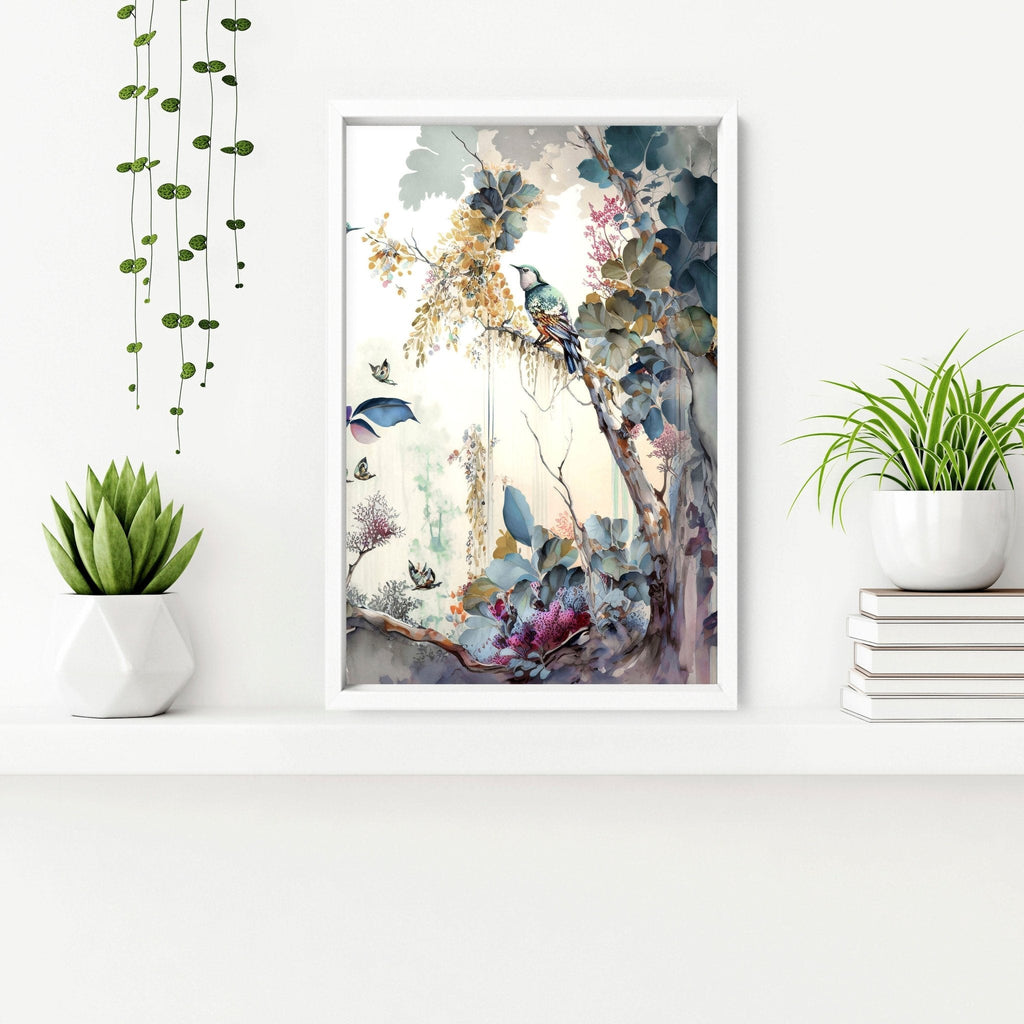 Bathroom Prints Set of 3 | Chinoiserie Wall Art UK